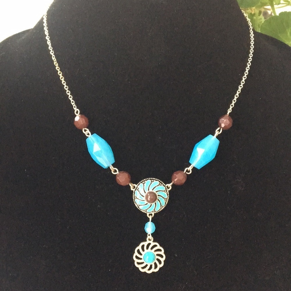 SAQ made for Avon necklace 1980’s